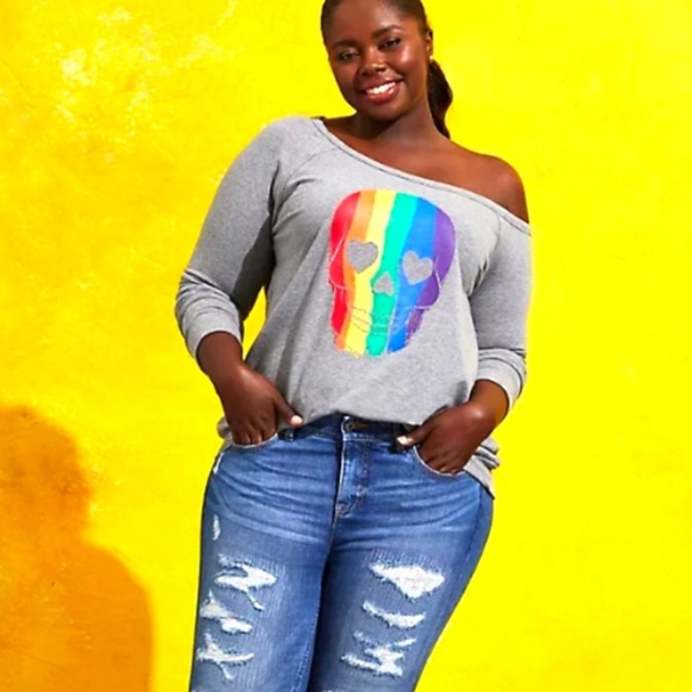 Skull casual sweater